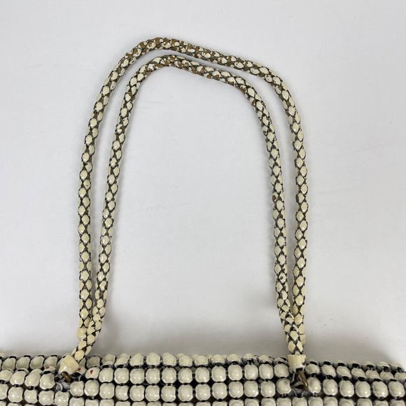 Whiting & Davis‎ Alumesh Double Handle Bag Purse Handbag Evening - Picture 4 of 8